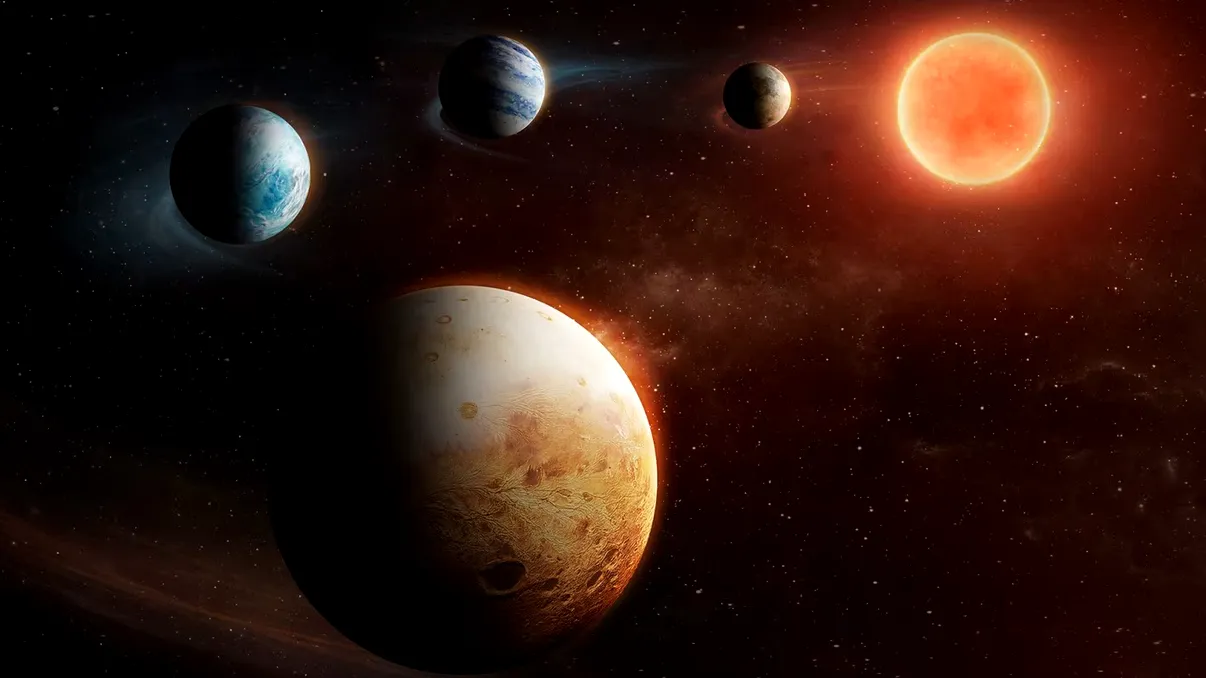 A fost descoperit un sistem solar care „n-ar trebui să existe”. Un super-Pământ stâncos stă dincolo de două planete gazoase