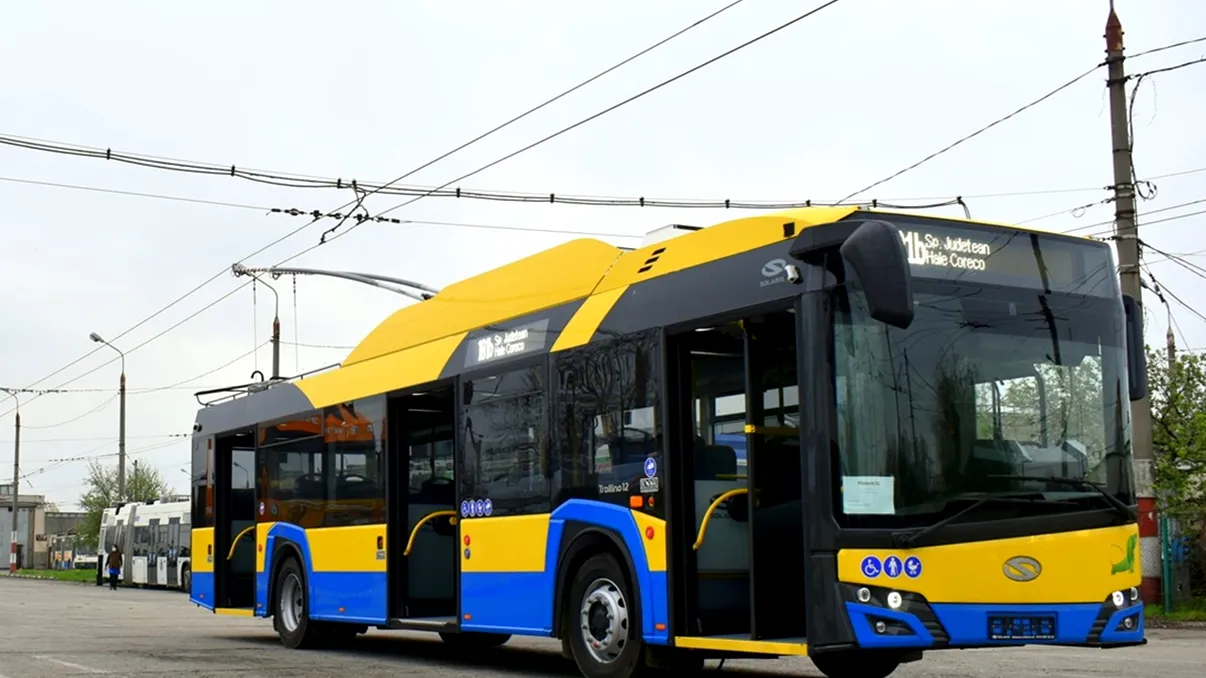 Oraşul din România în care troleibuzele sunt un adevărat pericol. Nu mai au ITP de ani de zile