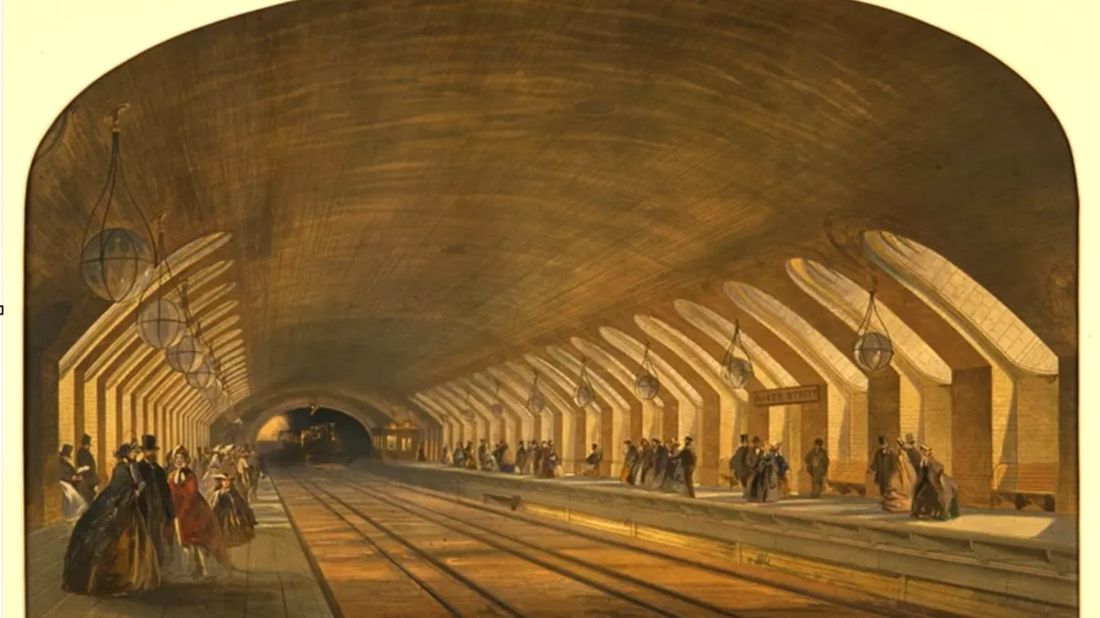 Povestea primului metrou din lume s-a scris la Londra, în 1863. Una dintre stații era chiar „acasă” la Sherlock Holmes