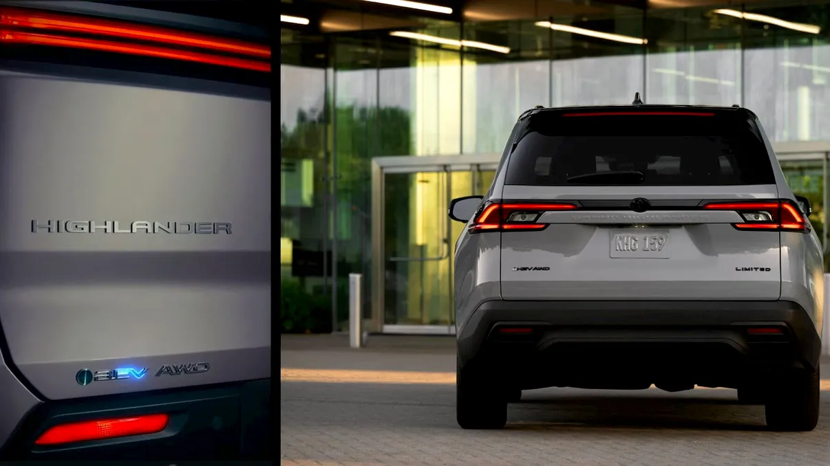 Toyota intră în cursa mașinilor electrice cu trei rânduri de scaune. Noul SUV Highlander, dezvăluit oficial