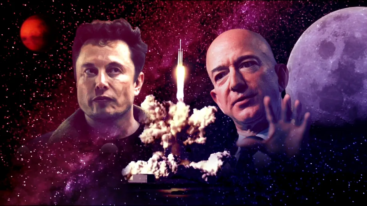 Bezos vs. Musk: noua bătălie a miliardarilor pentru Lună