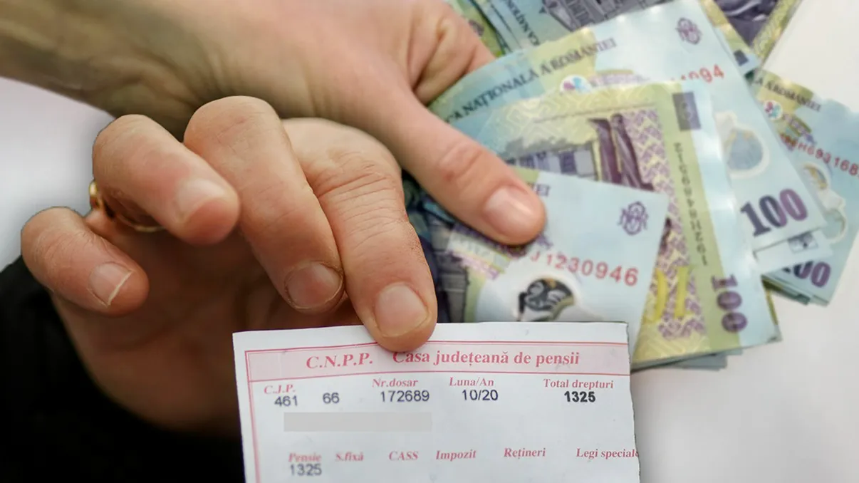Pensionarii cu pensii peste 3.000 de lei, efect direct al eliminării excepției de la plata CASS. Deficitul s-a prăbușit de 58 de ori