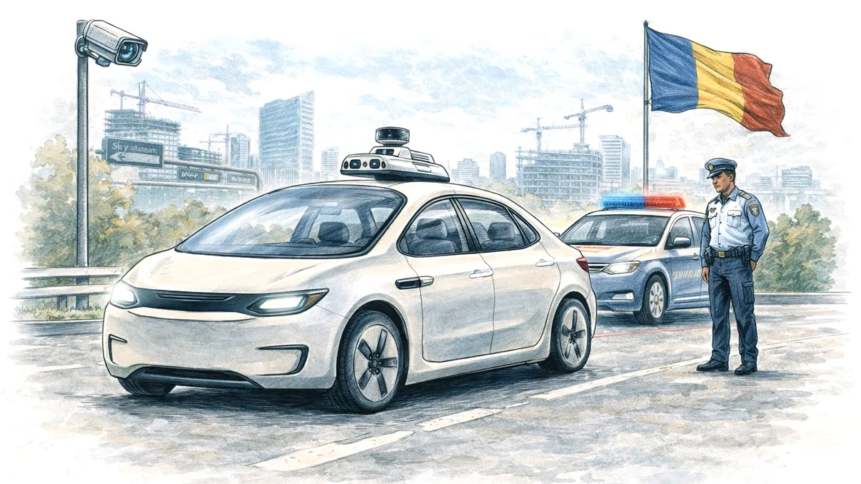 Șoferul automat: Cât de aproape suntem de mașini fără volan pe șoselele din România?