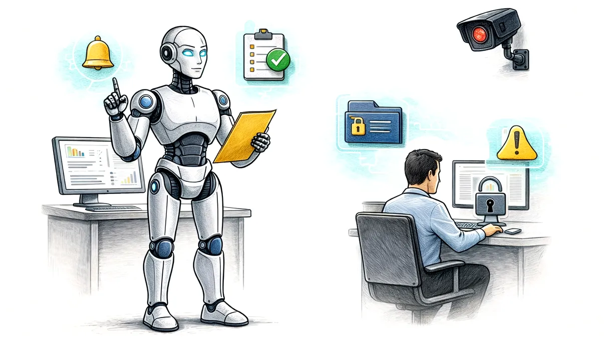 AI în birou: Asistent sau supraveghetor? Etica inteligenței artificiale la locul de muncă