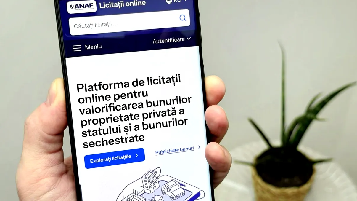 ANAF vinde mașini, ceasuri și alte bunuri la preț de nimic acum și online, prin eLicitațiiANAF. Cum cumperi și ce trebuie să știi