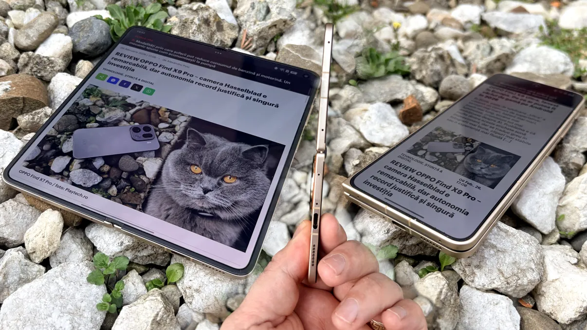 REVIEW OPPO Find N6 - pentru că telefonul pliabil nu trebuie să vină cu compromisuri. Subțire, inteligent și cu o baterie care te scapă de toate problemele