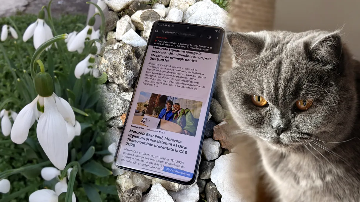 REVIEW Motorola Signature - superb de subțire, solid de performant și sublim pe foto