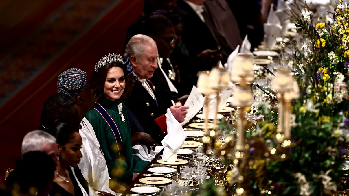 Cum a arătat prima vizită a cuplului prezidențial nigerian în Regatul Unit, după 36 de ani. Regele Charles şi Kate Middleton au atras toată atenţia
