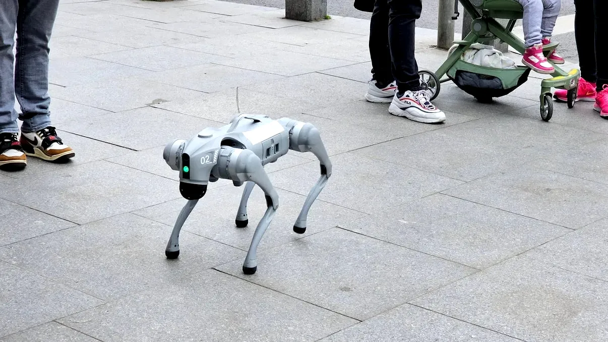 Cum au grijă roboții să fii educat pe stradă. Se întâmplă într-un oraș din țara noastră