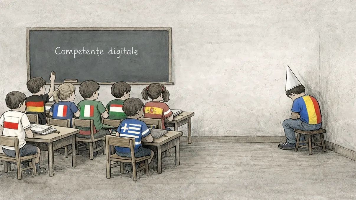 Românii, pe primul loc în Europa la „analfabetism digital”. Planul UE ca europenii să aibă competențe digitale până în 2030 pare tot mai departe
