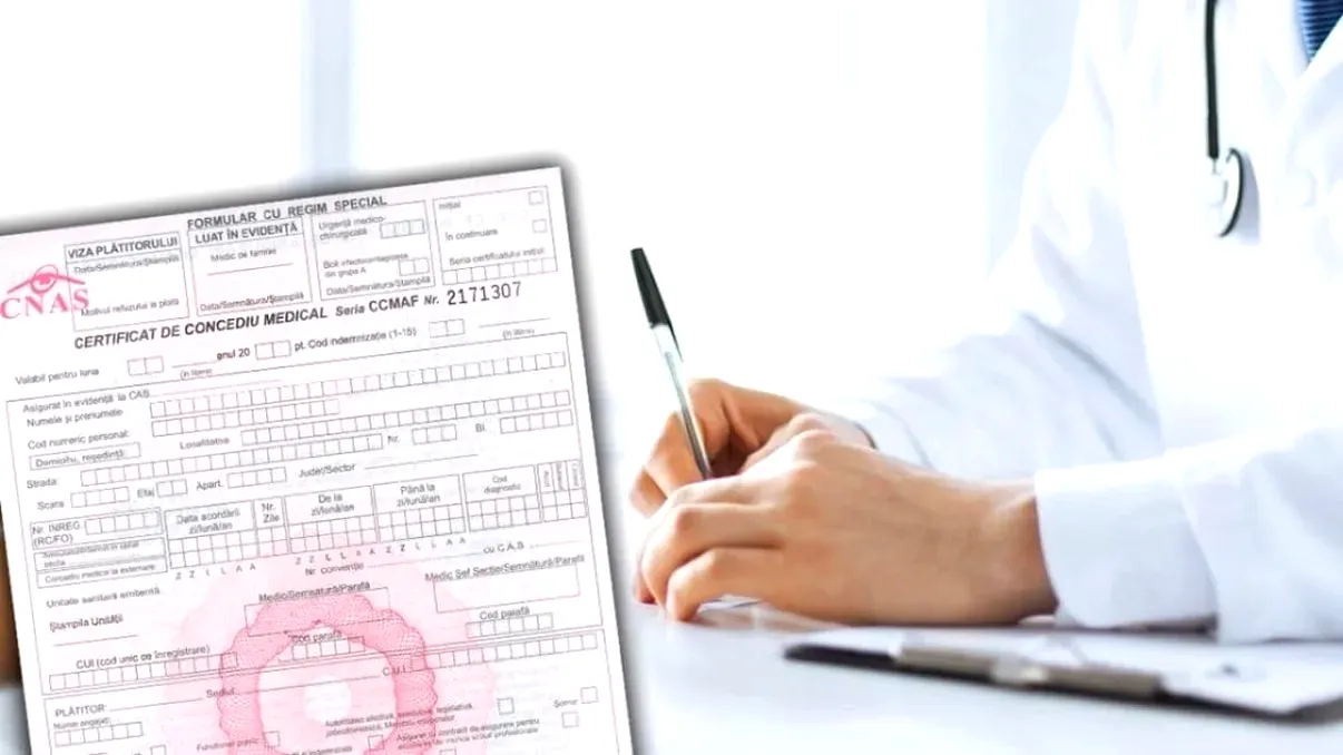 Modificări importante la concediul medical în România. Prima zi va fi plătită pentru mai multe categorii de bolnavi
