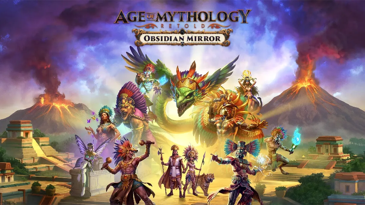 Age of Mythology: Retold primește expansiunea Obsidian Mirror: aztecii intră oficial în joc