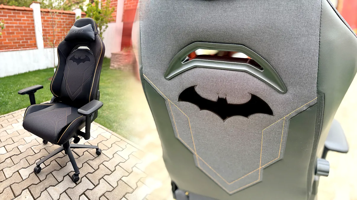 REVIEW GTXTrust Ruya Pro Batman, probabil cel mai confortabil scaun de gaming pentru pasionații de ergonomie și universul cinematic DC