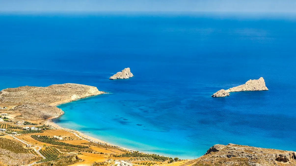 Cele mai frumoase plaje din Grecia care nu au fost invadate de turiști. Una este în Thassos, locul preferat al românilor
