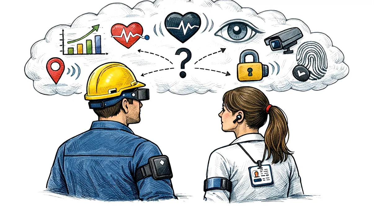 Dispozitive wearable la locul de muncă: Eficiență sporită sau invazie a intimității?