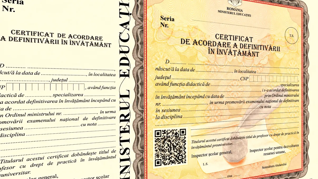 Când vor apărea codurile QR pe diplomele de Bac și pe actele profesorilor. Guvernul a amânat introducerea sistemului