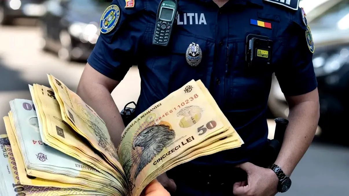Cât câștigă un polițist în România în funcție de vechime. Sindicatul Europol critică noua lege a salarizării