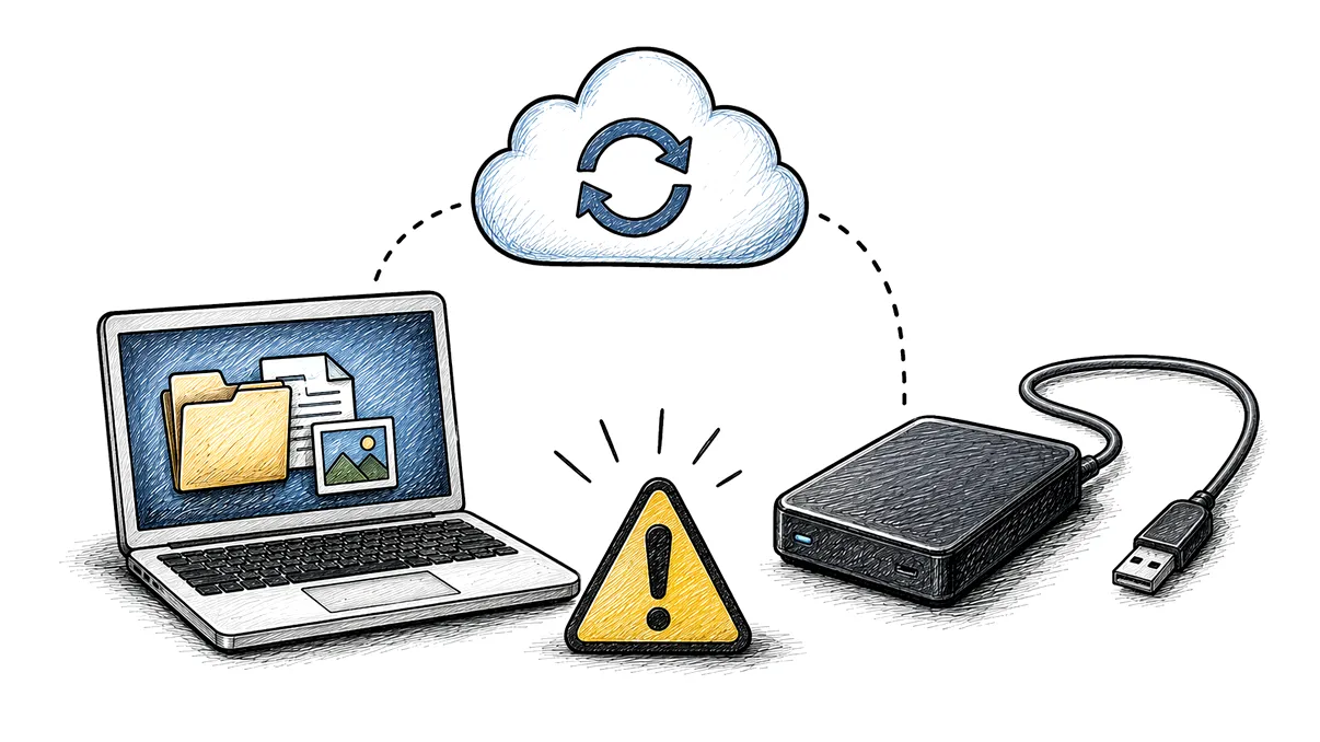 Backup-ul care te trădează: cum îți pierzi datele deși ai cloud și hard disk extern