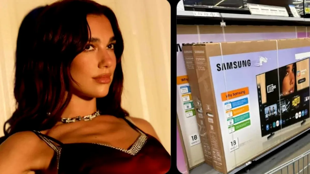 UPDATE Dua Lipa declară război Samsung: artista cere 15 milioane de dolari pentru o imagine folosită pe cutiile televizoarelor