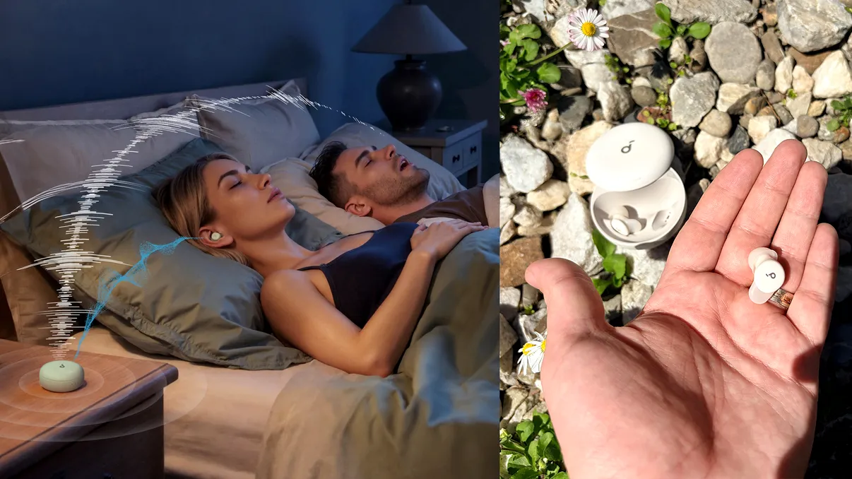 REVIEW Anker Soundcore Sleep A30 - căștile in-ear care fac minuni pentru relația ta. La 3 grame, te ajută să dormi și ascund sforăitul partenerului ca prin minune