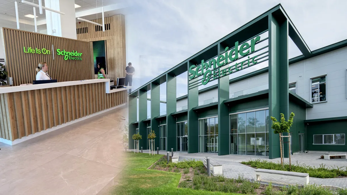 Cum construiești o fabrică net-zero și găsești o soluție inteligentă pentru eliminarea unui gaz de 23.500 de ori mai poluant decât CO2. Performanța Schneider Electric din DSPS și al său RM AirSeT