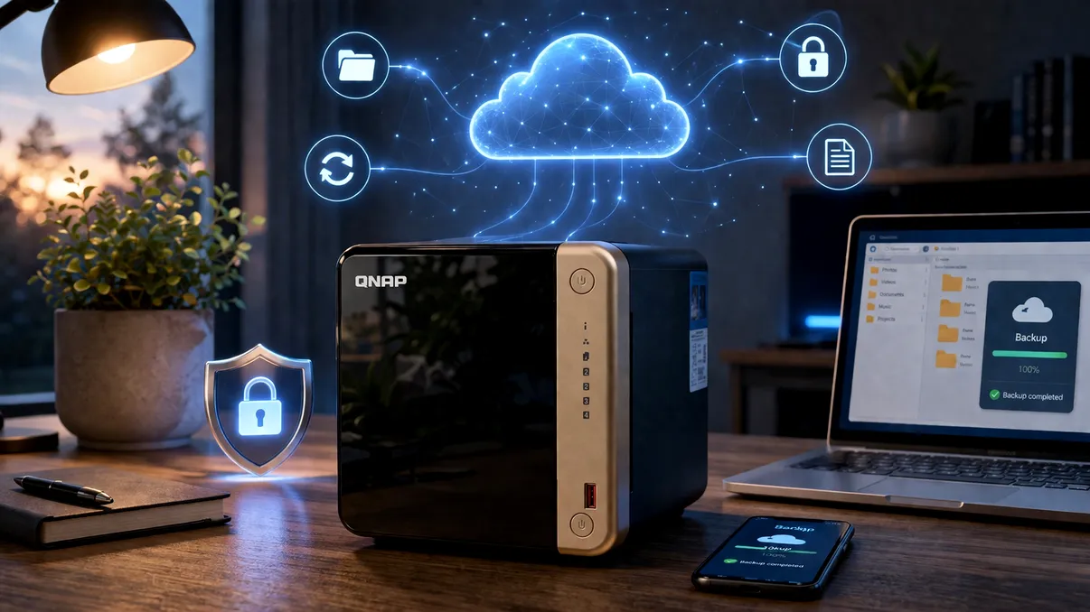 REVIEW QNAP TS-464 - soluția inteligentă, prietenoasă și rapidă pentru toate nevoile tale de stocare. Cloud-ul tău personal te scapă de abonamente la iCloud și Google Drive indiferent unde ești