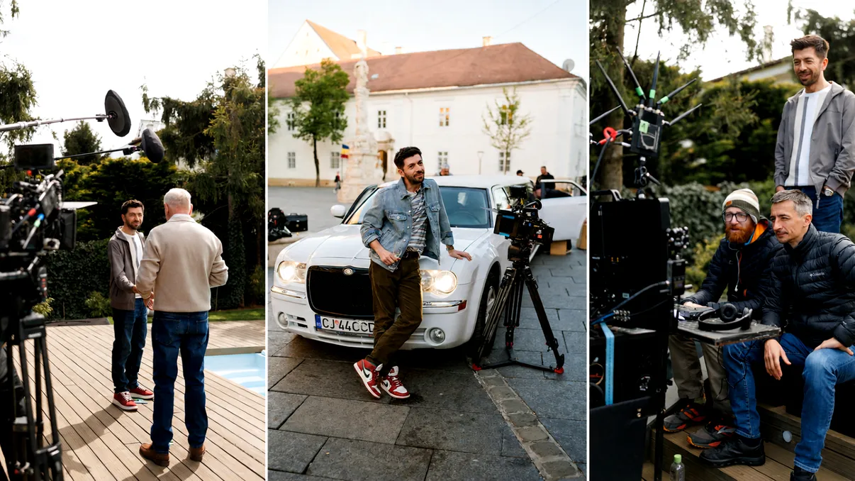 Mircea Bravo dă lovitura la loto în „Băiat de milioane”, noua comedie care se filmează la Cluj
