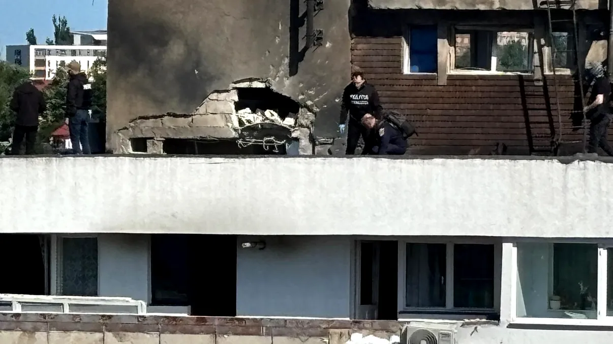 Ce se întâmplă cu apartamentul distrus de drona rusească în Galaţi. Explicații privind despăgubirile și polița de asigurare, cine plăteşte pagubele