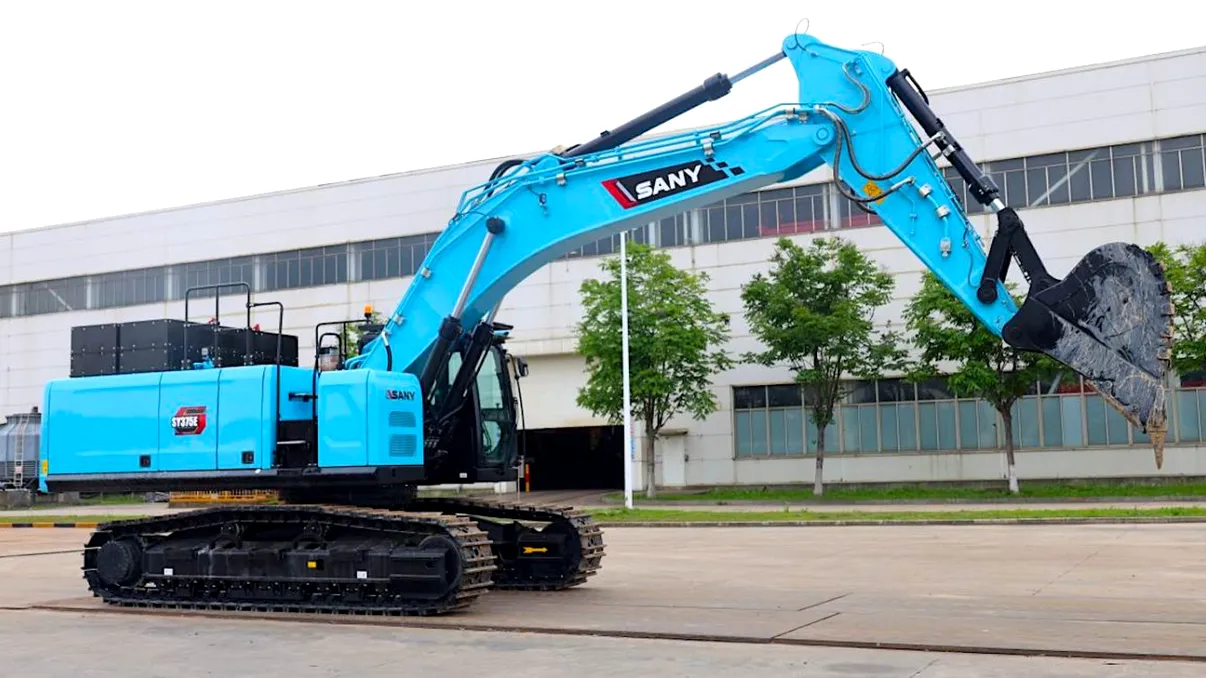 Utilajul electric care poate schimba șantierele: excavatorul SANY are baterie interschimbabilă de 550 kWh    Utilajul electric care poate schimba șantierele: excavatorul SANY are baterie interschimbabilă de 550 kWh