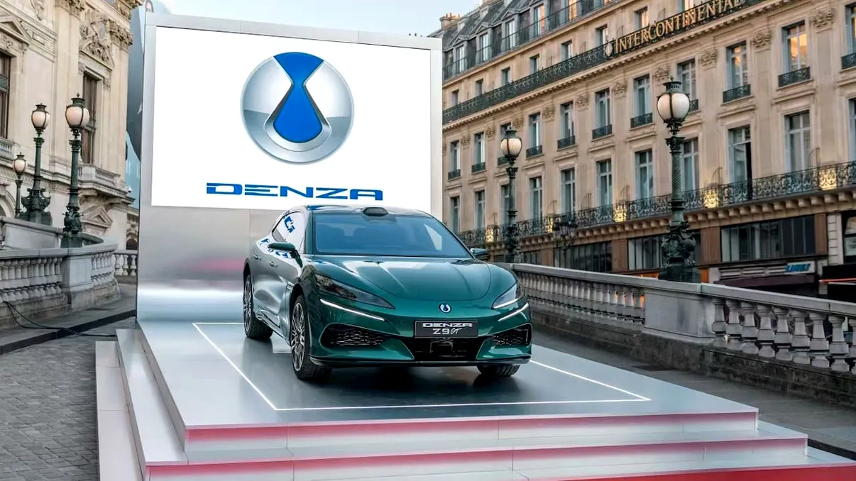 BYD pregătește decapotabila electrică de peste 1.000 CP. Denza Z atacă Porsche, Ferrari și Lamborghini în Europa