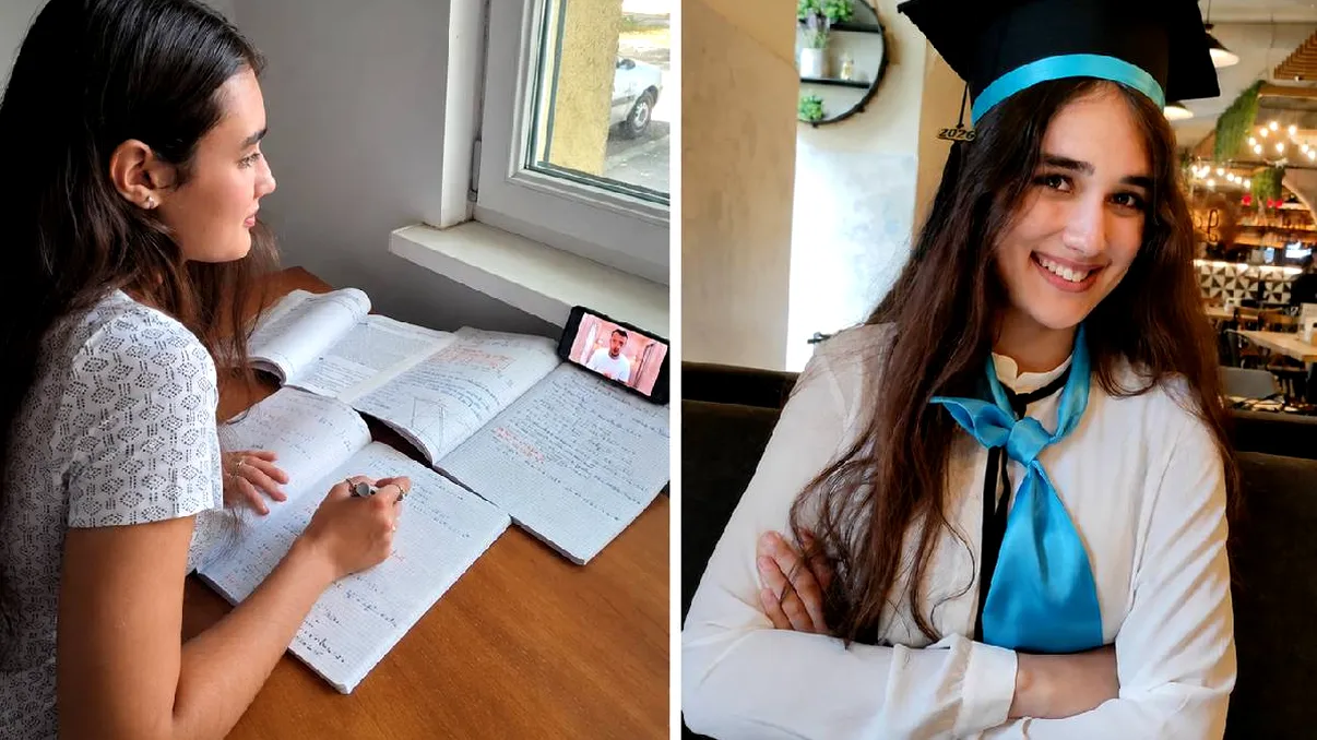 Povestea elevei din Timișoara care susține Evaluarea Națională și un Bacalaureat la matematică în același timp: „Materia de liceu mi se pare mai ușoară”