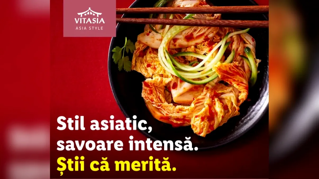 Descoperă bucătării internaționale: Săptămâna asiatică aduce gusturi noi la Lidl!