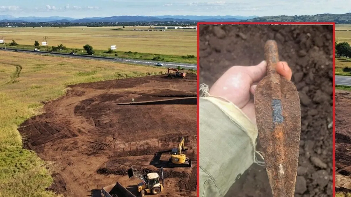 Descoperire surprinzătoare pe șantierul de la Băicoi. Arheologii au găsit un artefact vechi de peste 2.500 de ani
