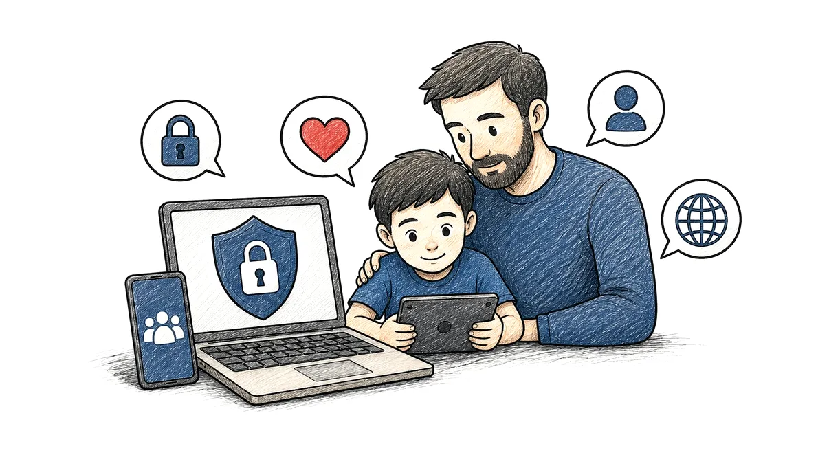 Cum îți securizezi copilul online fără să-l transformi în „proiect” de supraveghere