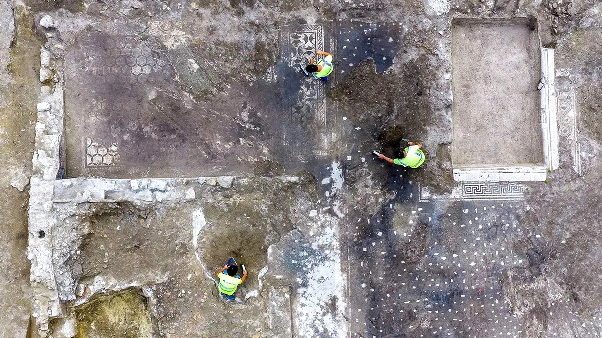 Vila romană descoperită lângă Roma care ar putea avea legături cu împărații Hadrian și Marcus Aurelius