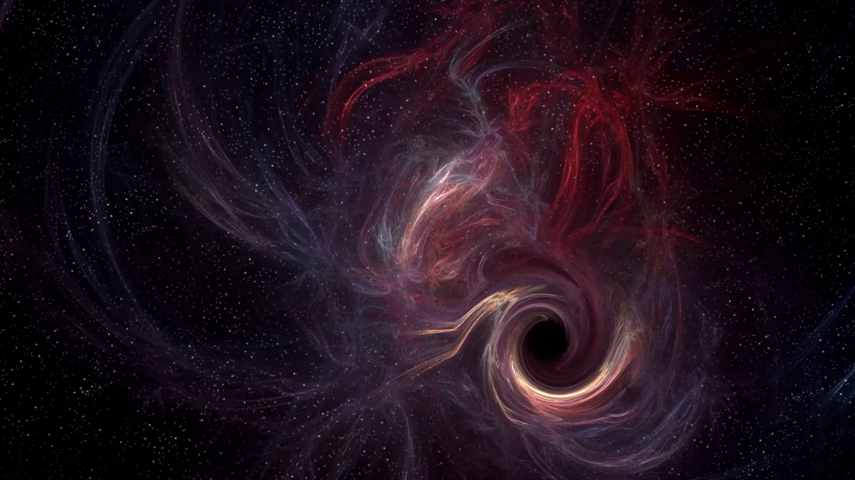 O gaură neagră uriașă pare că „gătește” o galaxie din Universul timpuriu. Descoperirea explică un mister vechi al astronomilor