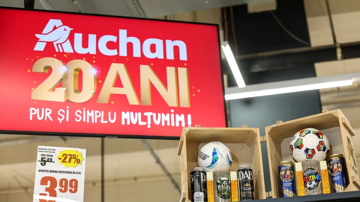 Ultimele două săptămâni ale Târgului de Bere Auchan: sute de beri din 25 de țări și reduceri de până la aproape 50%