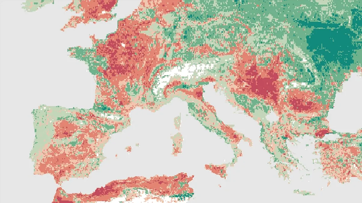 Harta care arată unde agricultura ar putea pierde lupta cu schimbările climatice până în 2100