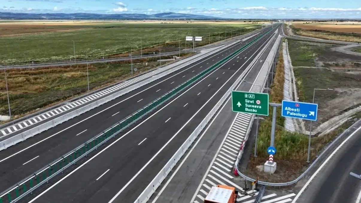Autostrada Moldovei se extinde cu încă 125 km. Până unde se va putea circula continuu din București