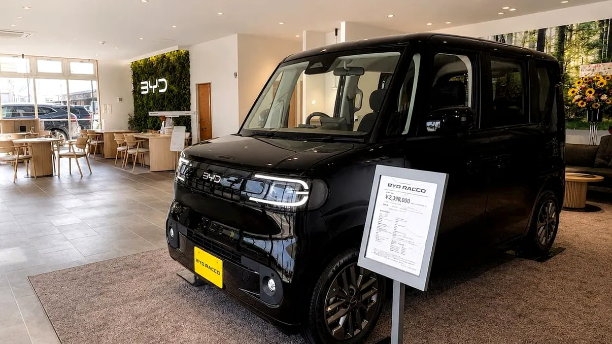 BYD lovește Japonia acolo unde părea imposibil: Racco a strâns 5.000 de comenzi într-o săptămână