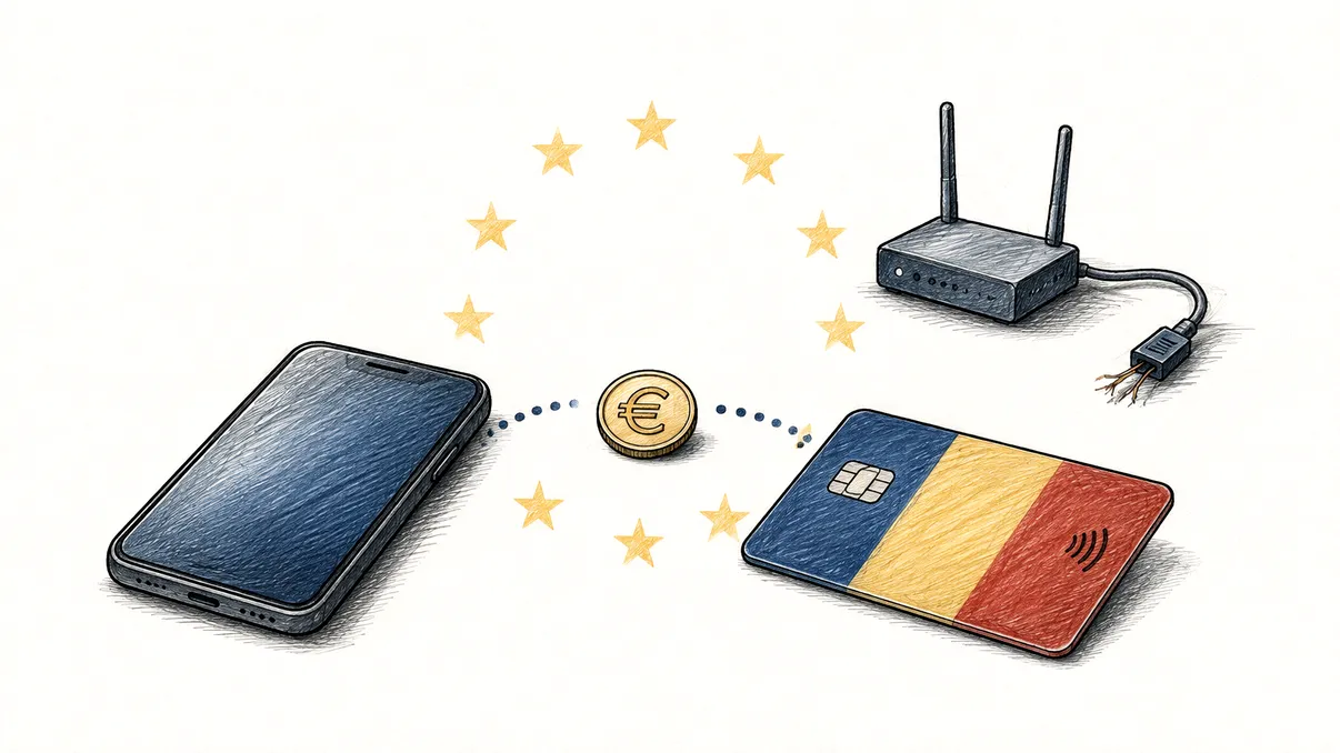 Euro digital fără internet: cum ar funcționa plata offline și ce relevanță are pentru România?