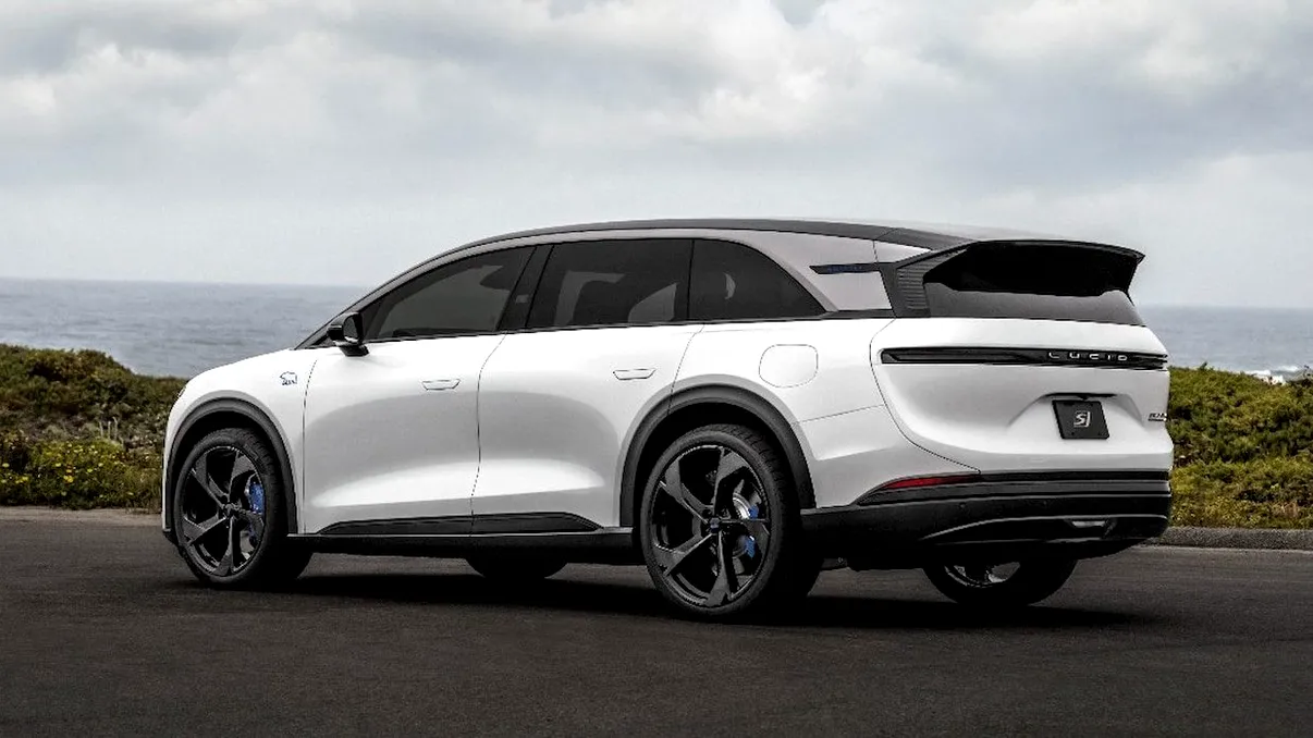 SUV-ul electric cu șapte locuri care face 0-100 km/h ca un supercar: Lucid Gravity GT-S are peste 1.000 CP