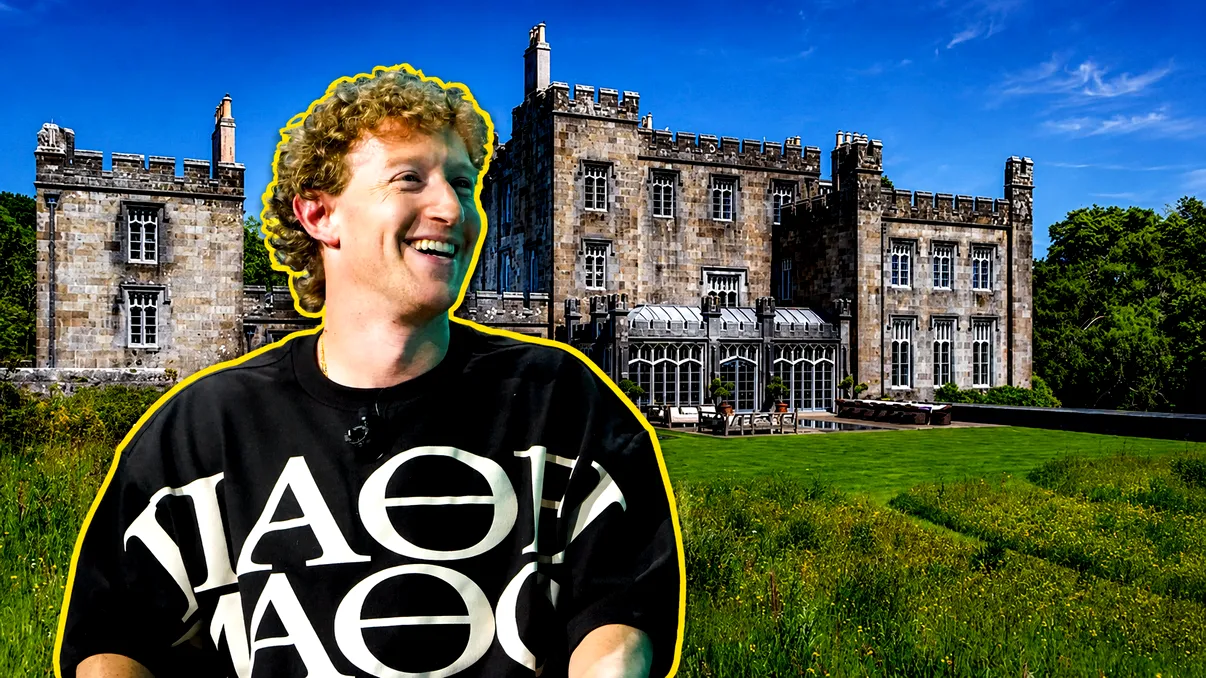 Mark Zuckerberg a cumpărat un castel gotic în Irlanda. Proprietatea ar costa până la 30 de milioane de euro