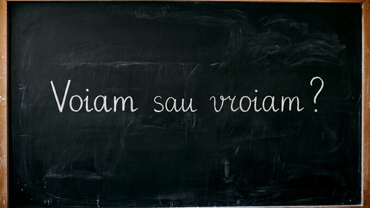 Voiam sau vroiam? Care este forma corectă și când se poate folosi „vream”