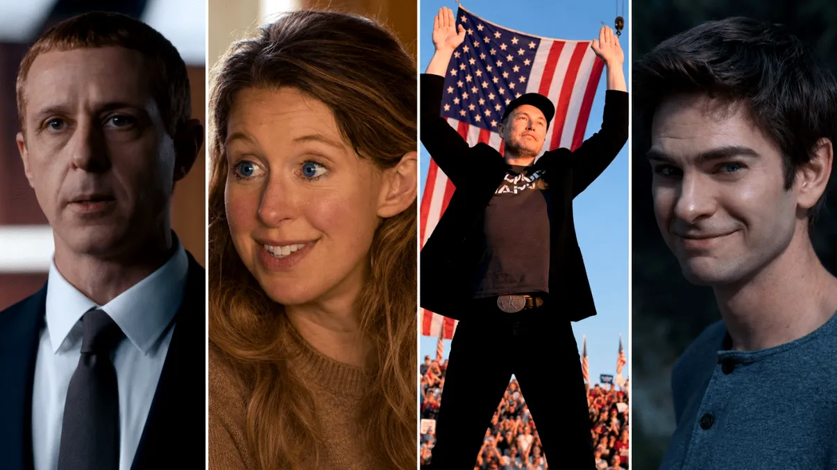 Hollywood îi pune la zid pe Zuckerberg, Musk, Sam Altman și Elizabeth Holmes. Silicon Valley devine marele „răufăcător” al toamnei