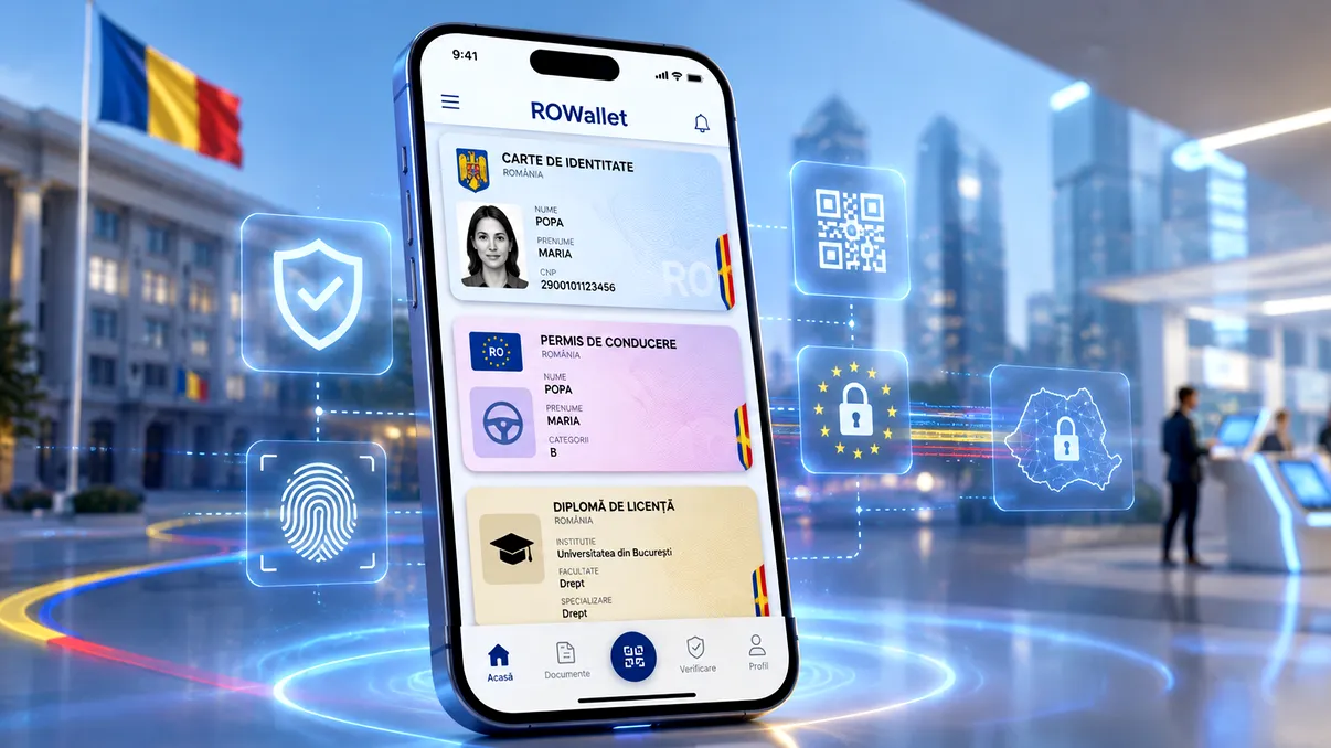 Buletinul și permisul ajung pe telefon în România. Când se lansează ROWallet și ce acte vei putea păstra în aplicație