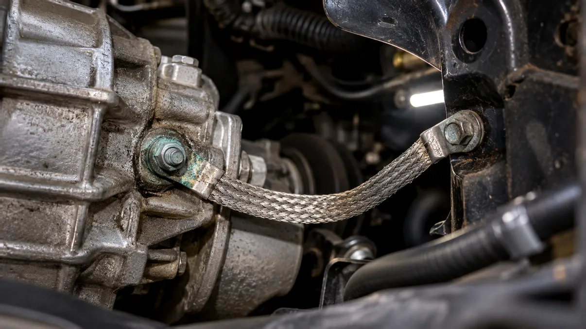 Demaror care funcționează intermitent din cauza masei motorului: semnele unui cablu oxidat