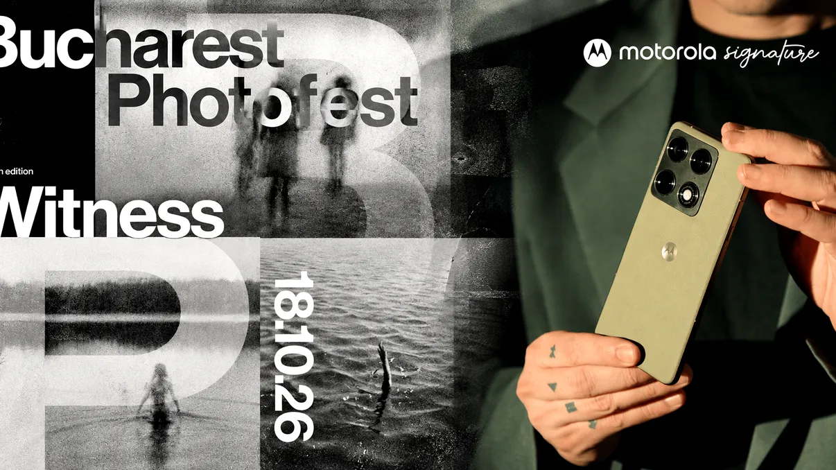 Motorola duce fotografia cu telefonul la Bucharest Photofest. Publicul va putea testa Signature într-un workshop dedicat