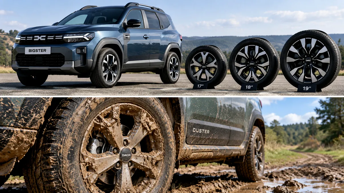 Dacia Bigster cu roți mari vs. roți mici: aspect, consum, confort și costuri de înlocuire