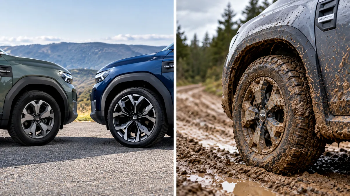 Dacia Duster cu vibrații după acumularea noroiului pe jante: problemă banală sau dezechilibru permanent